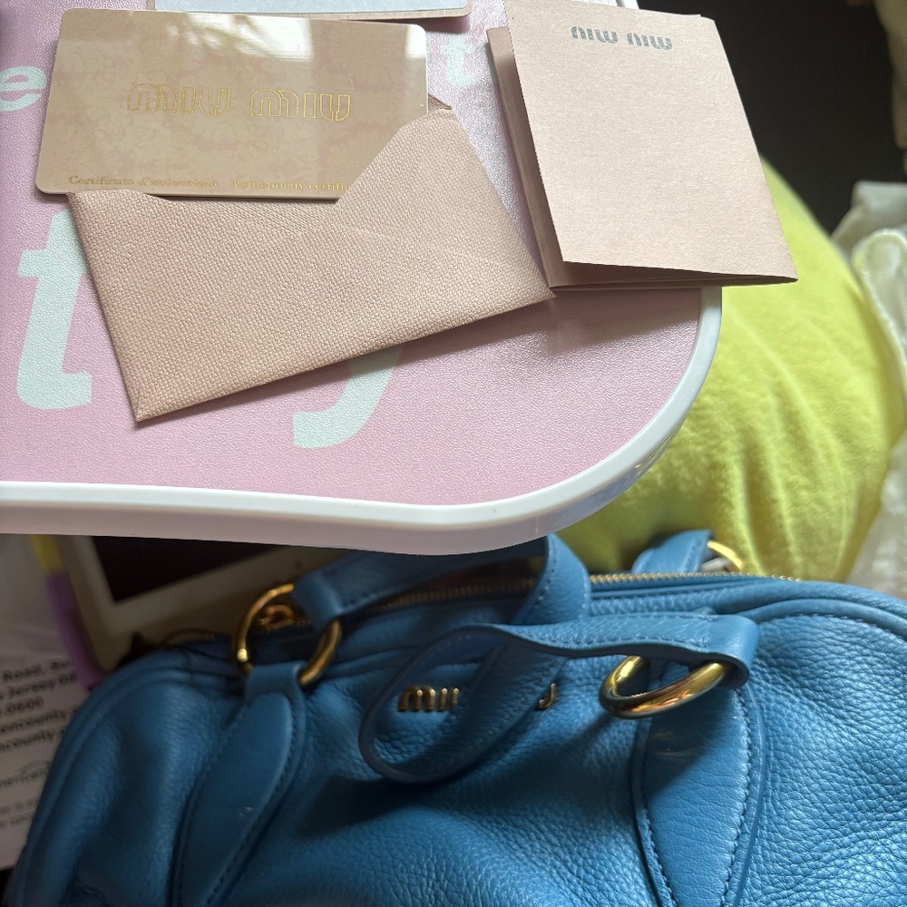 100% real Brand new miumiu handbags